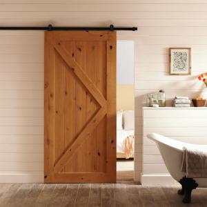 Quality Unfinished Interior Sliding Barn Doors 2.1m Height Soundproof wholesale