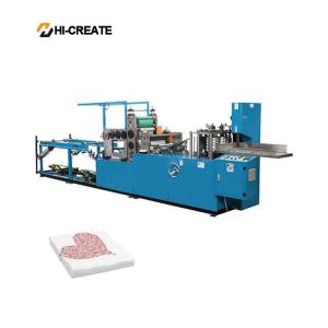 Quality Small Automatic Napkin Paper Making Machine Paper Napkin Machine Price With Packing wholesale