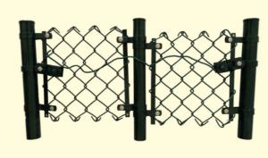 China Galvanized PVC Coated 6ft High Chain Link Fence Rustproof Diamond Hole on sale