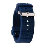 Dustproof Mens Rubber Watch Bands , 22mm Wrist Watch Straps Mens