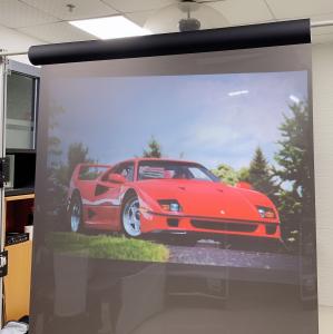 Quality High contrast Holographic Screen , holoscreen projection film 1524 x 3000mm wholesale
