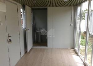 Quality Earthquake Resistance Flat Pack Container House , Flat Pack Portable Storage Containers wholesale