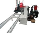 Woodworking Diesel Portable Sawmill, Electric/Computer type Double Blades