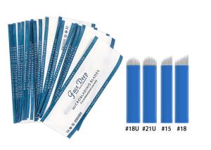 Quality Blue Nami 304 Stainless Steel 0.16MM Microblading Needles wholesale