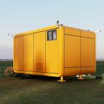 20ft Smart House Space Capsule House Commercial Steel Apple House