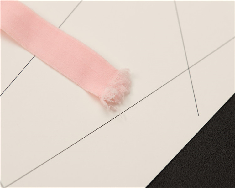 Custom Bra Elastic Band Polyester Spandex Nylon Jacquard Coated Garment Home Textile