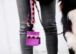Felt Soft Pet Dog Walking Poop Bag Holder Cute Dog Waste Bag Holder