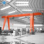 Single Beam 5 Ton Gantry Crane Semi Goliath Crane