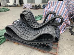 Quality Guideway Excavator Rubber Tracks Agricultural Machinery Rubber Crawler Block wholesale