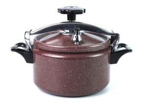 Quality Virgin Aluminium CIQ 80KPa 5 Litre Aluminium Pressure Cooker wholesale