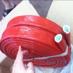 Fire Resistance /Fireproof/heat Resistant Sleeve Fiberglass Silicone Rubber