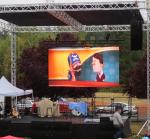 Rental SMD3535 Outdoor LED Display Board Advertising Screen Commercial Center