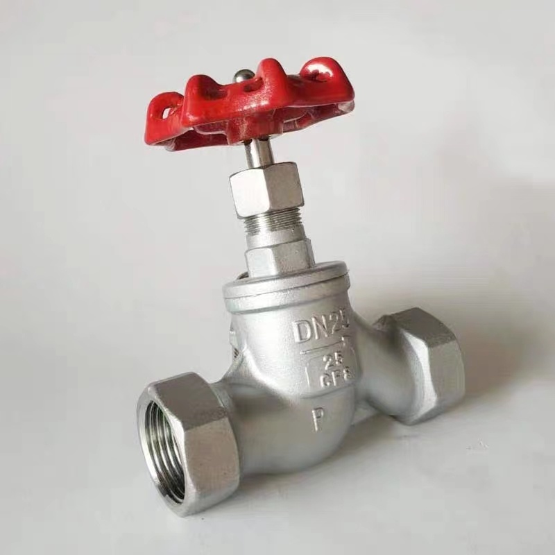 Investment Casting CF8/CF3m Thread End Industrial S Type Globe Valve