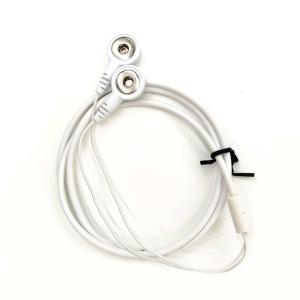 Quality 4.0mm Electrode Snaps ECG Cables For Medical Equipment 2 Lead wholesale