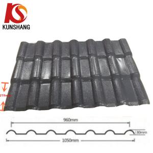 Quality High UV Resistance ASA Roof Tile 4kg-6kg/m2 wholesale