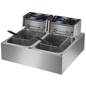 Quality Electric Fryer 6L Chips Cooker Fryer Mom Small Kitchen Equipment Fried Modernas Comercial Pressure Frier Gas Kitchen Equipment wholesale