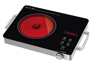 Quality 220V Digital Induction Infrared Cooker Black Ceramic Touchscreen wholesale