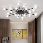 Modern LED living room living room Bedroom Glass celing led light(WH-MA-164)