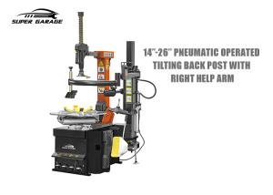 Quality Pneumatic Tire Changing Machines 45&quot; With Tilting Back Post / Right Help Arm wholesale