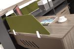 Fabric Screen Partition Melamine Office Furniture Wooden Office Desk Workstation