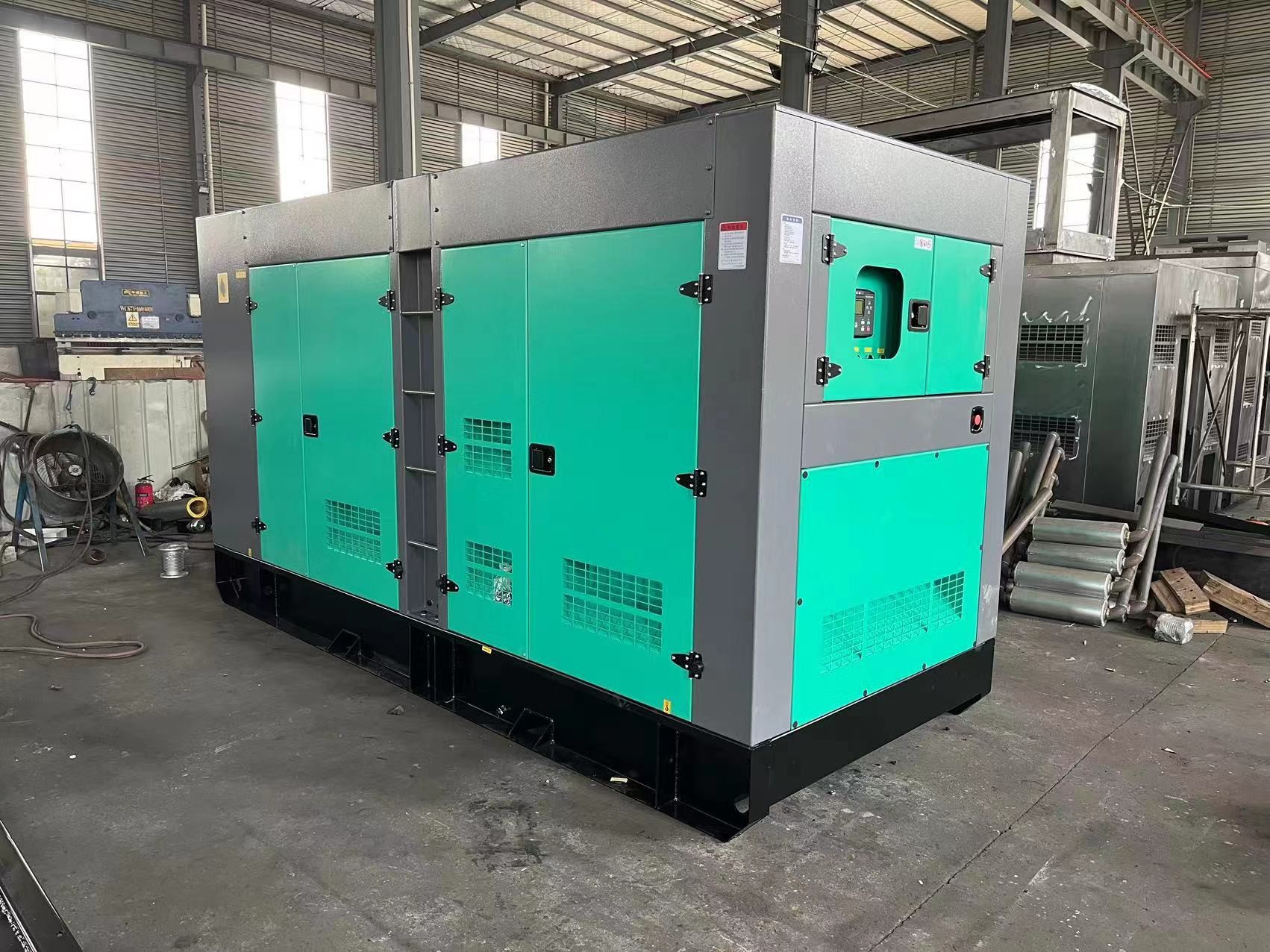 160kVA Ultra Silent Generator Low Noise Open Diesel Generator Set