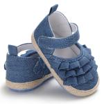 Free sample Cotton fashion 0-18 months crib prewalker baby sandals