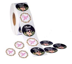 Quality Matte Finish Packaging Label Stickers PP Material Food Labeling wholesale