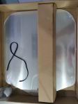 12"*14"*25'' Bandejas De Pasapalos De Piedra Aluminum Metal Pizza Peel Foldable