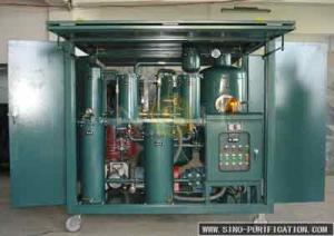 Quality 9000L / H Vacuum Lubricating Oil Purifier 120 Kw Explosion Proof wholesale