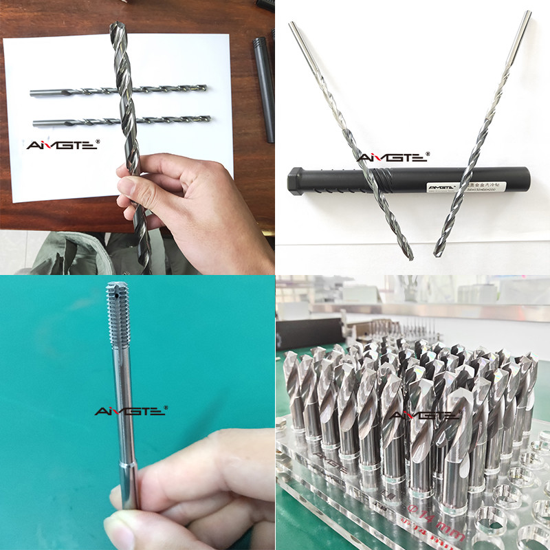 Through Coolant Carbide Metal Drill Bit Tungsten Reamer Drill Bits 12mm