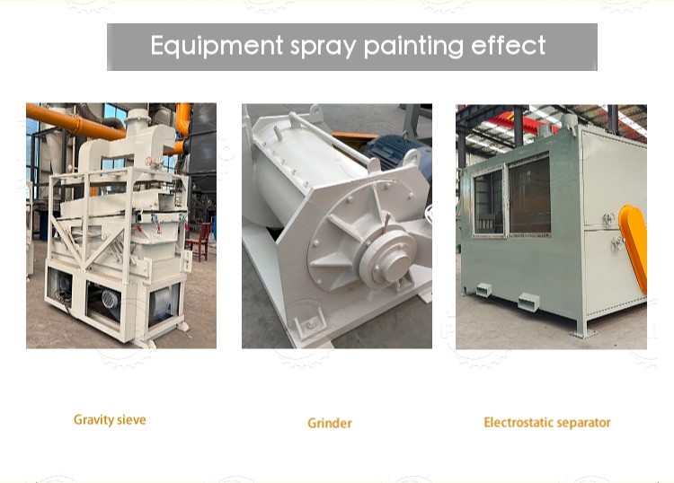 High Seperation Ratio Aluminum Plastic Separation Machine for PVC Blister Packs Scrap Separating Plant