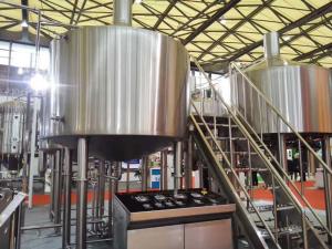 Quality Touch Screen Large Home Brewing Equipment 2000L Sus304 Brewhouse Equipment wholesale