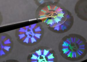 Quality Die Cut Waterproof 3D Holographic Authenticity Stickers Tamper Proof wholesale
