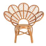 Luxury Cane Modern Chair Adjustable Wooden Wicker Rattan Bar Chairs Outdoor