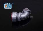 Liquidtight Flexible Conduit And Fittings , 90 Degree Angle Connector Malleable