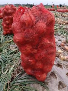 PP Drawstring Mesh Netting Bags Vegetables Packing Onion Potatoes