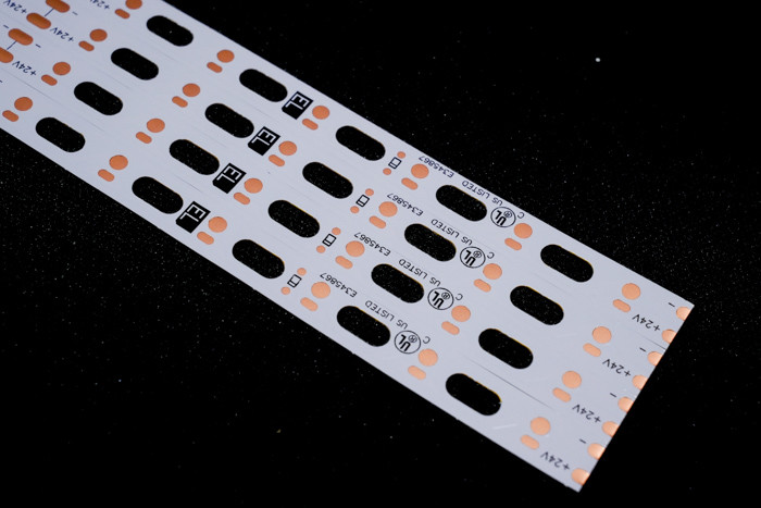 LED 2835 Hollow -out 2835-60leds/M-8*503-24V Double Sided FPC Flexible Printed Circuit Board Assembly For LED Light Strip FpPCB