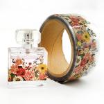 Custom Logo Aluminum Perfume Cosmetic Bottle Labels Colored Foil Finish