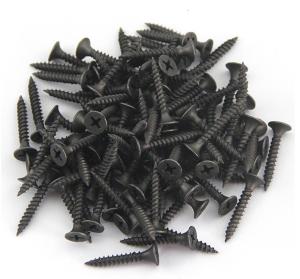Quality 100% Inspection Black Wood Screw Tornillos Para Madera DIN 7982 with Metric Measurement wholesale