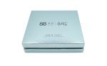 2 Piece Rigid Cardboard Box For Cosmetic Set Gold Hot Stamping Foiled