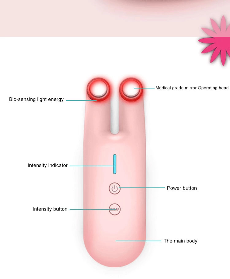 Ultrasonic 94g 4 In 1 Multifunctional RF Beauty Instrument