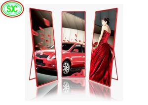 Quality 1500 Nits Led Poster Panel Display Ultra Thin Light Weight Advertising Screen Stands wholesale