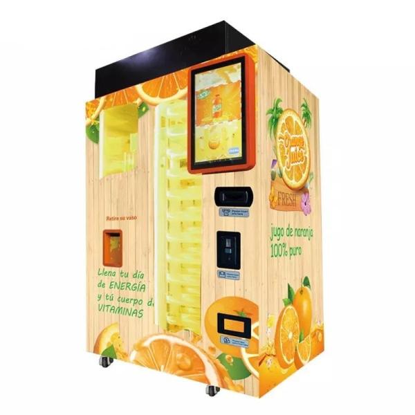 Auto Intelligent Orange Juice Squeezer Machine Orange Juice Dispenser Machine