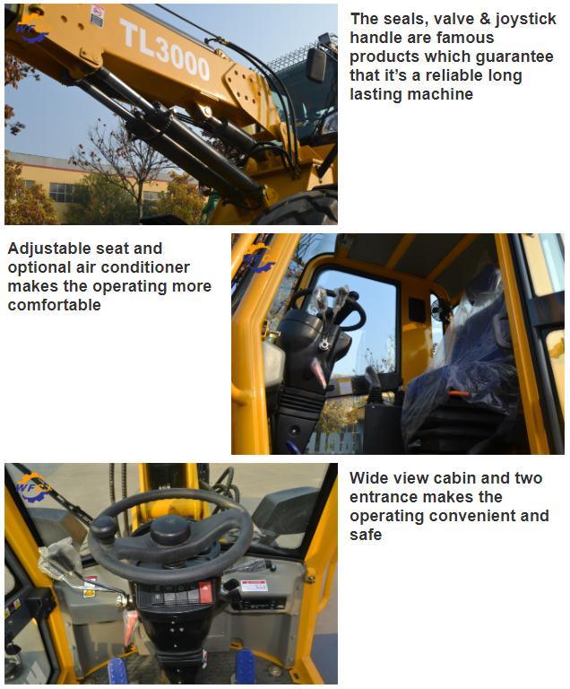 1.5ton Wheel Loader Manufacturer Mini Wheel Loader 1.5 Ton China Front End Loader CE Certificate