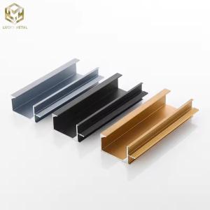 Quality Manufacturer Custom Design High Quality Aluminum Profile For Kitchen Cabinet wholesale