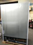Double Glass Door Commercial Refrigerator , Drink Display Cooler With LED Light