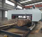 Large Size Horizontal Wide Industry Band Sawmill Machine For Woodworking