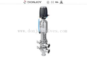 Quality 304 Pneumatic Divert Seat Valve 316L Stainless Steel Sanitary Reversing DN150 wholesale