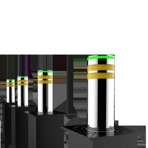 Quality Parking Pole Lot Entrance Hydraulic Rising Bollard Barricade Vehicle Recognition Control wholesale