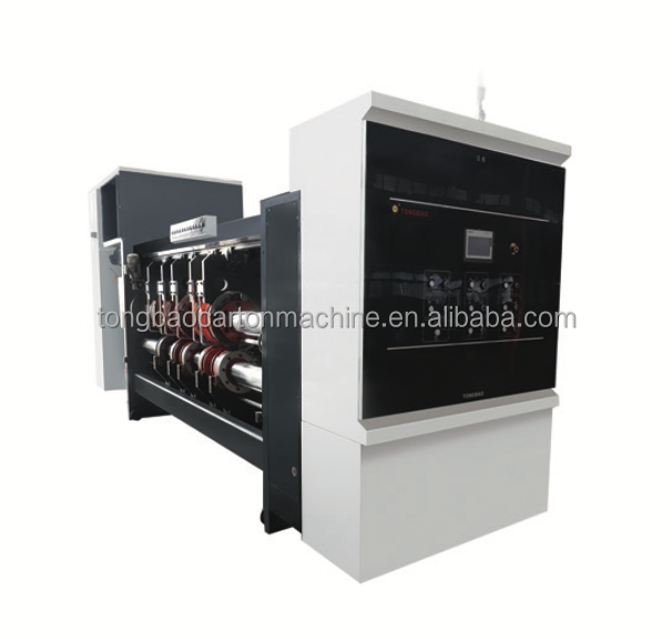 Corrugated Box Machinery Folder Gluer Inline with 2/3/4 Color High Speed Flexo Printing